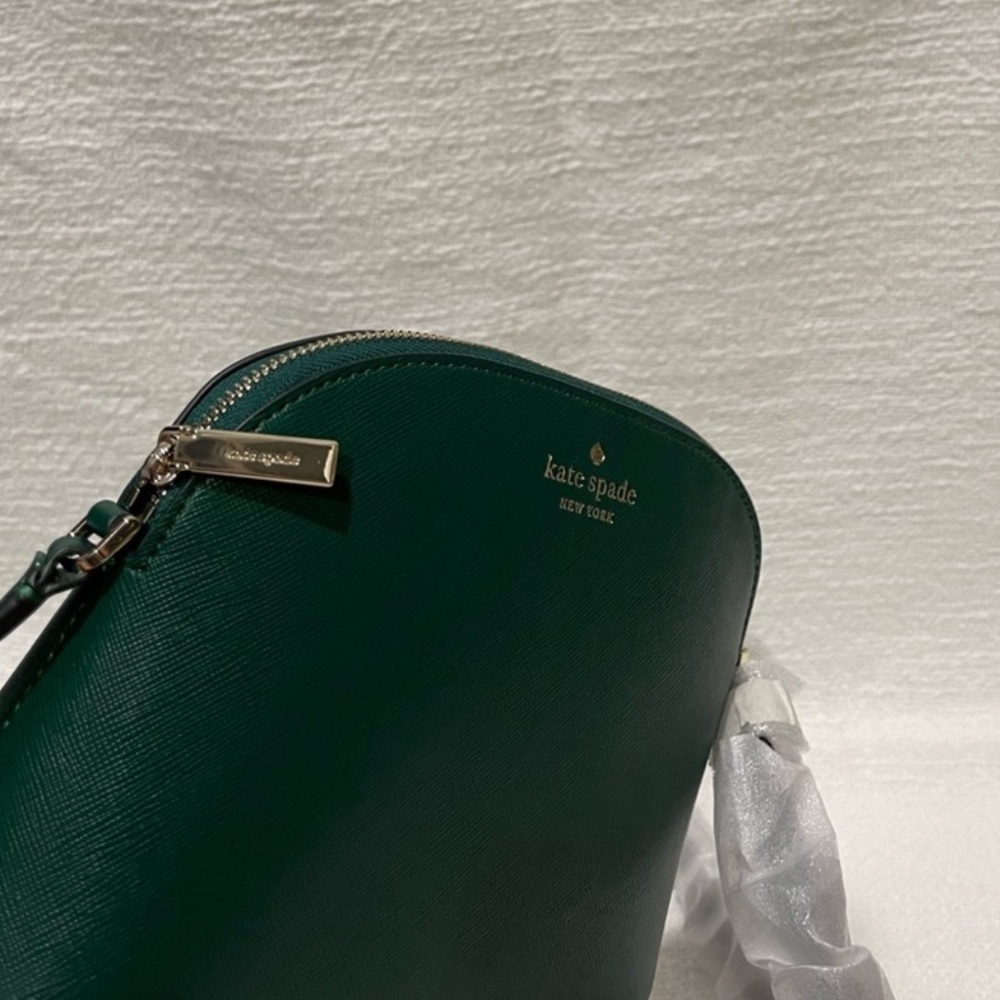 Kate Spade Schuyler Dome crossbody dark green - Picture 11 of 13